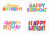 Stonehouse Collection Fun Happy Birthday Cards - Boxed Assorted Birthday Postcards Set of 40