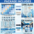 Ocean Sea Calendar Bulletin Board Set for Classroom Decoration Sea Animals Calendar Seasons Weather Chart Ocean Theme Fish CTP Bulletin Board Paper-Cuts for Teachers Elementary School