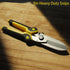Aviation Tin Snips 9 Inch Heavy Duty Metal Cutter, Straight Shears with Stainless Steel Blade & Comfort Grips