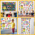 Hedeey 72 Pack Pcs Crayon Bulletin Board Decorations for Classroom,Welcome to Our Crayon Theme Classroom Decor