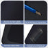 Amylove Setup 36.2 Inches(Black) L Shaped Desk Mat Corner Mouse Pad Waterproof Large Rubber Corner Desk Mat for Office