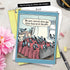 NobleWorks Big Funny Group Get Well Card, Jumbo Feel Better Soon from All of Us, 8.5 x 11 Inch