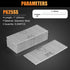 P625SS Headless Pin Nails, 23 Gauge 1'' (25mm) Leg Length, 9,000 PCS/BOX for Pneumatic Pin Nailer