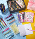 PerKoop 48 Pcs Bulk Inspirational Gifts, Motivational Notepads, Ballpoint Pens, Keychains, Christian Gifts for Teachers
