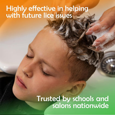 Nit Free Shampoo, 4oz Bottle, Olive Oil Based with Dimethicone Oil and Peppermint