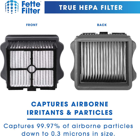 Fette Filter - HEPA Filters Compatible with Tineco iFloor 3/Floor One S3/S5/S5 Pro, Wet Dry Vacuum Cleaner, Includes 6