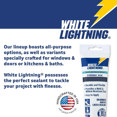 3006 Quick Dry All Purpose Adhesive Caulk White