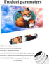 Watercolor Fox Customized Large Extended Gaming Mouse Pad, Non-Slip Rubber Base, 31.5x15.7 Inches