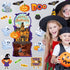 Halloween Classroom Bulletin Board Decorations - Cutouts Trick or Treat Pumpkin, Bat, Witch, Ghost, Castle
