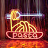 12.9" 10.4" Pasta Neon Sign Italian Pasta Decor Italian Pasta Restaurant Decorations Food Neon Sign Pasta Party