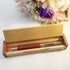LACHIEVA LUX Classic Rosewood Rollerball Pen Set - Luxury Writing Tool for Men & Women