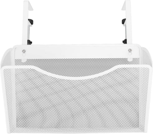 Yosoo Health Gear Hanging Desk Side Organizer, Adjustable Carbon Steel and PP
