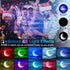 Aurora Star Light Projector with Moon, Galaxy Lights Projector with Remote Control, Night Sky Light Projector Built