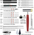 Set, Hammer, BESTNULE Roll Pin Punch Punch Tools, Made of Solid Material Including Steel Punch and Ideal for Machinery