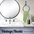 Wrought Iron Towel Ring - Handmade Towel Rack, A Touch Of Artisanal Charm To Your Kitchen Or Bathroom