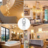 G4 Bulb 6V/12V/110V/220V 5W-30W, 2700K-6000K Dimmable (10ps) 110V 5W Halogen Adjustable Warm White Light, Halogen