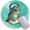 Cute Sea Turtle Mouse Pad, Round Mousepad for Desk, Funny Small Mouse Pads for Wireless Mouse Gaming Work Laptop, Mini