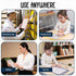 6 Pack, 10" 13.5" Essex Wares - Assorted, Dry Erase Pocket Document Protectors, Wide x Tall- Dry Erase Clear Plastic