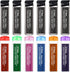 HESTYA 360 Pcs 0.7 mm HB Black Mechanical Pencil Lead Refills, 7 Assorted Colors with Dispensers