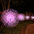 JJGoo Solar Garden Lights, 2 Pack 120 LEDs Solar Firework Lights for Outdoor Decor