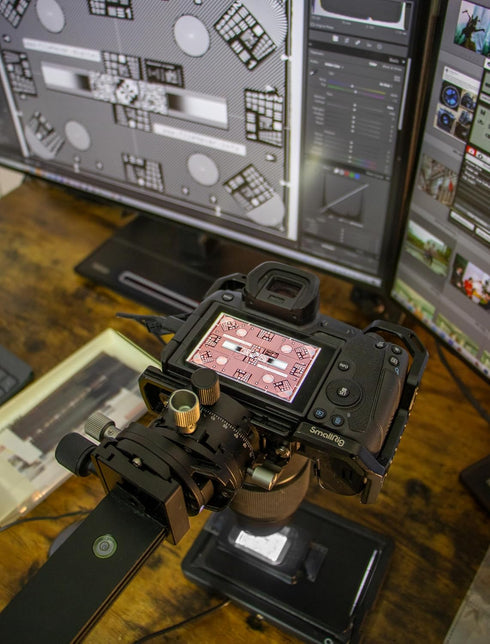 Vlads Test Target 35 mm 3. Scan Film Sharp with Vlads Focus Checker. High-Resolution Calibration Target Chart