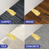 MASTER MANUFACTURING Big Foot ColorStop Heavy Duty Non-Slip Rubber Doorstop Wedge, Yellow, Made in the USA