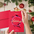 A7 (5" 7") 25 SETS Blank Red x Cards with Envelopes Great for Customized and Personalized Holiday, Christmas, Xmas
