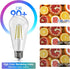 Edison LED Light Bulbs, 8Watt Dimmable, 5000K Daylight White, E26 LED Bulb 60watt Equivalent, 800lm, 6 Packs
