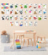 Carson Dellosa Blends and Digraphs Bulletin Board Set, 35 pc Blend and Digraph Cards for Classroom or Homeschool Décor