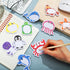Yinder 24 Pads Cute Sticky Notes, Cartoon Kawaii Sticky Notes for Office Home Kids Students Roommates
