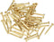 uxcell Small Tiny Hardware Brass Nails, 2mmx20mm(DxL) for DIY Wooden Boxes Accessories, 60pcs