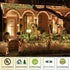 25ft 50 Counts Commercial IP:65, Warm White LED Christmas Lights - Grade Outdoor Waterproof, Green Wire, Xmas Tree