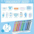 Yaomiao 24 Pcs Nurse Week Gifts Bulk Cna Gifts Funny Nursing Sticky Memo Notes with Ballpoint Pens Appreciation Medical