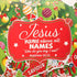 Christmas Bulletin Board Decorations, Nativity Set, Names of Jesus Board, Religious Cutouts for School Decor