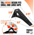 Door Stopper & Window Stopper, Flexible Rubber Door Wedge, Decorative Door Stoppers for Bottom of Door Security,