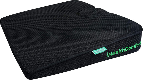 IHEALTHCOMFORT(19.717.7inches Extra Large Sciatica Seat Cushion for Office Chair,Oversized Car and Truck
