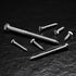 10 Pcs 3/8" x 4" Hex Head Lag Screws Bolts, 304 Stainless Steel 18-8, Partial Thread, Hexagon Head Wood Screws