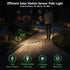 3 IP65 Solar Pathway Lights Outdoor, Modes Motion Sensor Path Light Warm & Daylight Selectable, Waterproof Walkway LED