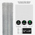 12'' 20' 1/2 (19 Hardware Cloth x in Galvanized Wire Mesh Roll GA) Chicken Wire Fence Roll for Chicken Pen/coop Fences