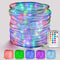 66ft 200 LED Waterproof String Lights, Color Changing Outdoor/Indoor Rope Lights Plug