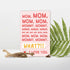 YIWANSIN Mommy Funny Mothers Day Card for Mom, Sweet and Humorous Mother Day Card for Mama Mum, Cute I Love You Mom
