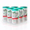 DREUMEX Monk Disinfectant Wipes, Large Lemon Breeze, Value Pack of 6 Canisters, 80 Count Each