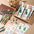 Sayglossy 60 Sets Employee Appreciation Gifts Bulk Positive Pickle Potato Pens with Animal Pun Note Cards Thank You