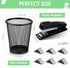 Jutom 20 Pcs Desk Staplers, Tape Dispensers, Pen Holder Set for Office Supplies with Standard Staples