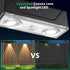 Srtyuo 3 Modes(3000K/4000K/6000K), IP55 Lighting8Pack Solar Fence Lights Outdoor - Color Waterproof Solar Lights, Fence