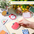 Fulmoon 37 Pcs Back to School Sticky Notes Set with School Bus Box, 36 Pcs Owl Shaped Self Adhesive Notes