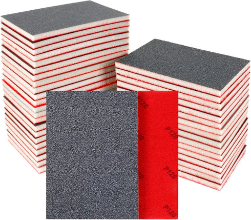 24 Pcs Sanding Sponge 80-3000 Grit Sandpaper Assortment, Washable & Reusable Sanding