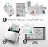 plustek A3 A2 Scanner Carrier Sheet (Scan by Folding) - Protects Flimsy, Wrinkled or Torn Papers, for Old Blueprint