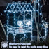 4 Pack 33ft 100 8 YEGUO White Solar Fairy Lights, Each LED Christmas Lights Outdoor Waterproof, Modes Sliver Wire Solar