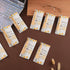 Zowekto (72) Employee Graduation Appreciation Gifts Bulk Inspirational Bamboo Pens with Thank You Cards, Motivation